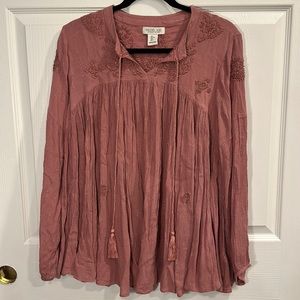Rachel Zoe blouse size large